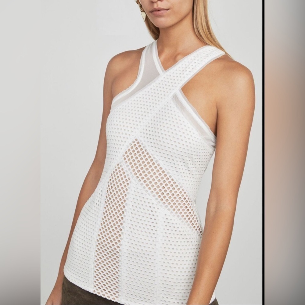 BCBGMAXAZARIA Mesh KAITLIN Off White
Sz Xs​​​​​